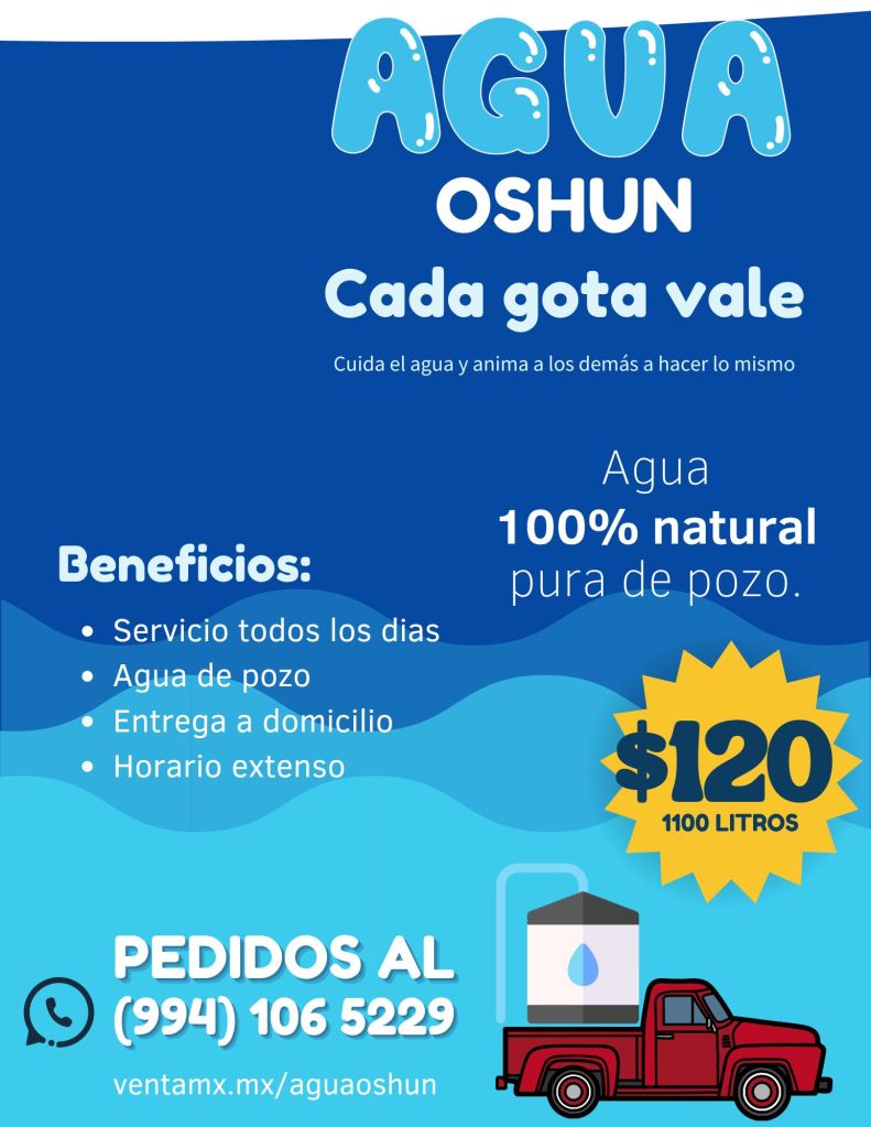 venta de agua rotoplas pozo