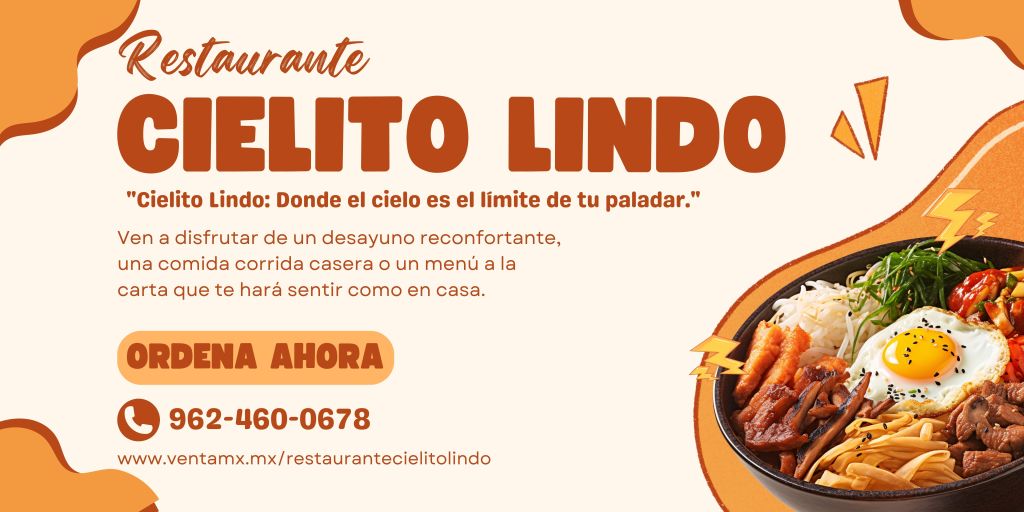 Desayunos y comidas en Tapanatepec Oaxaca